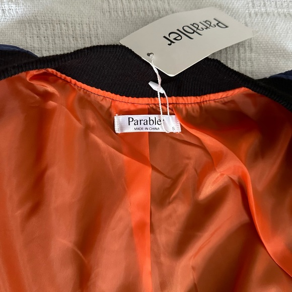 NEW BLUE Parabler Women’s Bomber Jacket - Picture 6 of 8